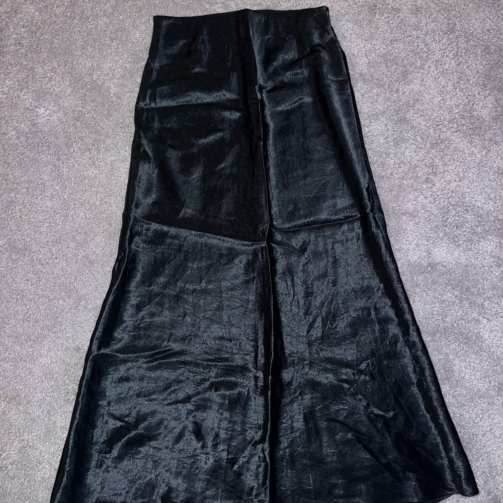Elegant Black Maxi Skirt